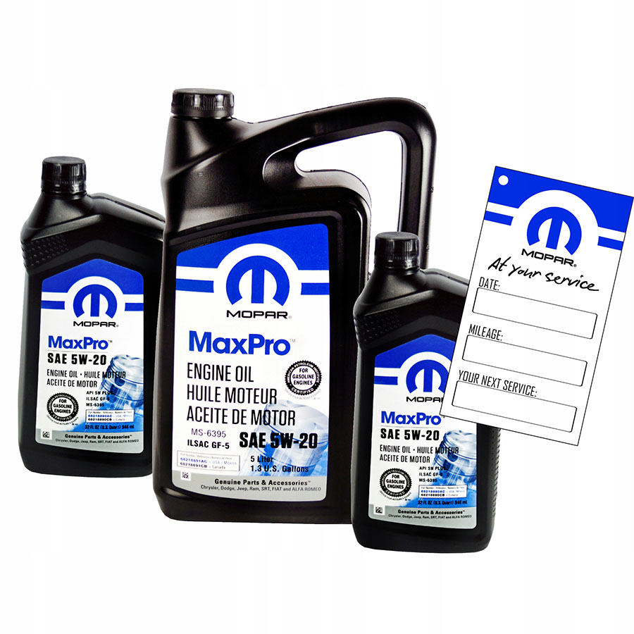 Розширення асортименту — моторні оливи Mopar